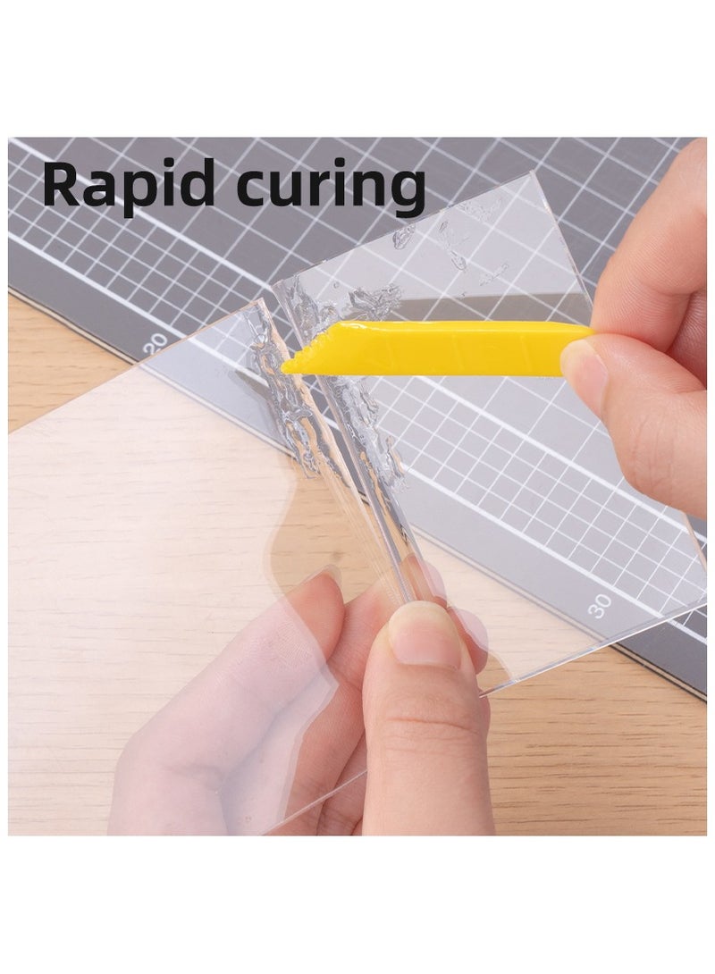 ديليEA527 غراء إبكسي 10 غرام×2، شفاف – مثالي للإصلاحات القوية والربط الصناعي - Image 2