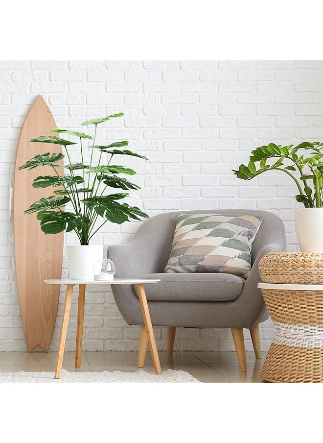 erorex 26 Inch Fake Plants Large Tropical Palm Tree Artificial Monstera Faux Plant Tree With Pot For Home Office Living Room Decor Indoor  - Image 5