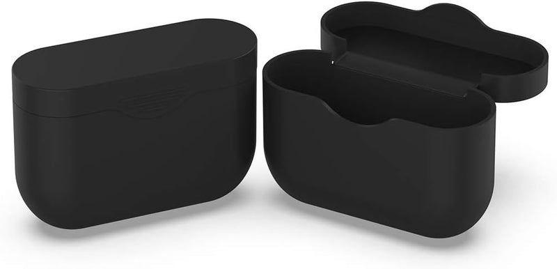 Disscool Silicone Case Cover for Sony WF-1000XM3 Charger Case, Soft Anti Drop Silicone Protective Case Cover for Sony WF-1000XM3 Charger Case(Silicone Black) - Image 4