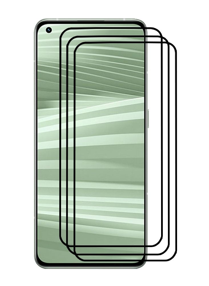 CATANES 3 Pack For Realme GT2 Pro Screen Protector Tempered Glass Full Glue Back - Image 2