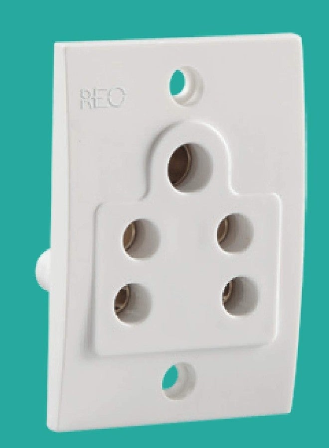 ريو مقبس REO 6A ثلاثي الأطراف بدون غطاء، عبوة من 10 قطع - Image 1