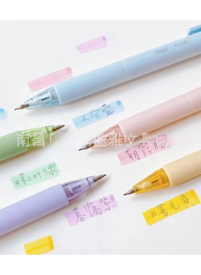 كاكو قلم رصاص ميكانيكي كاكو ديباو 0.5 مم، رصاص مستمر من نوع HB، مثالي للطلاب في التمارين الكتابية والواجبات المنزلية، تصميم بسيط ومقاوم للانزلاق - Image 4