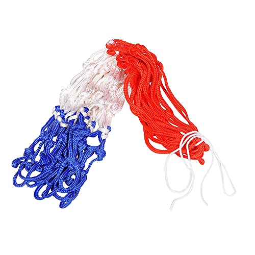 Klapp Basketball Net One Pair - Net for All Playing Levels -Multicolored Basketball Ring (Basketball Size 5/7) - Image 4