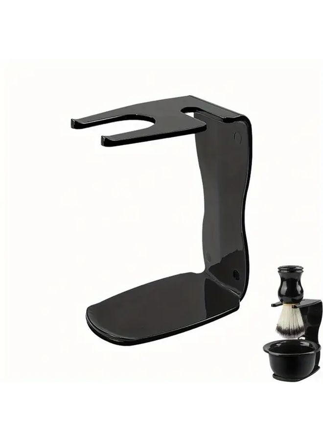 Wall Mounted Shaving Tool Organizer Heavy Duty Plastic Razor Holder Space Saving Bathroom Storage Shelf - Image 1