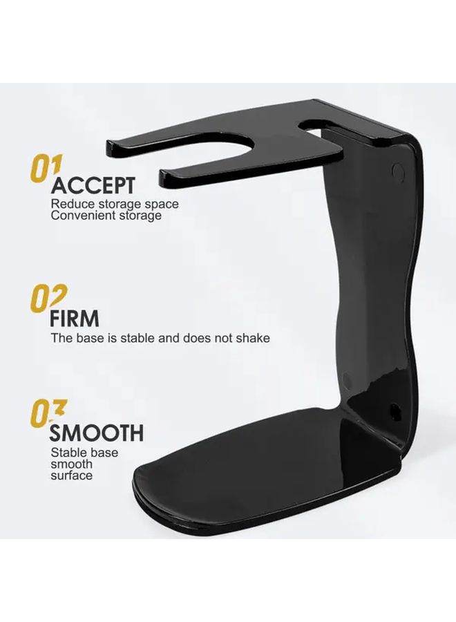 Wall Mounted Shaving Tool Organizer Heavy Duty Plastic Razor Holder Space Saving Bathroom Storage Shelf - Image 5