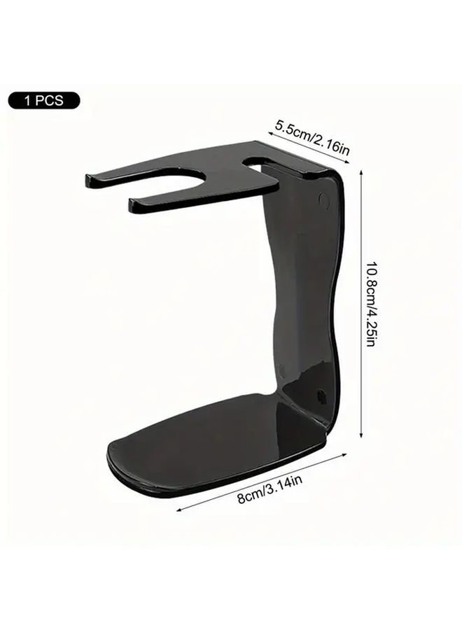 Wall Mounted Shaving Tool Organizer Heavy Duty Plastic Razor Holder Space Saving Bathroom Storage Shelf - Image 3