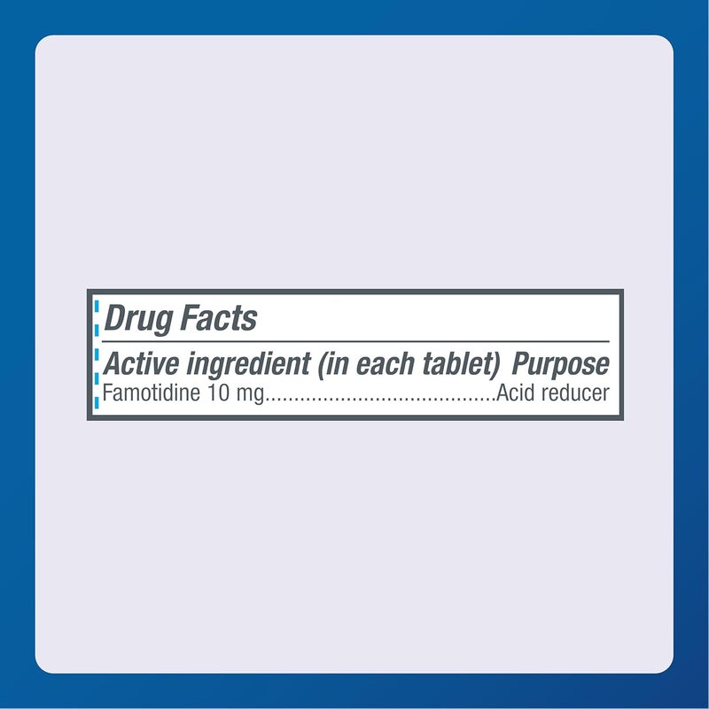 MAJOR Original Strength Heartburn Relief  Famotidine Tablets 10 mg  Acid Reducer  30 Tablets - Image 4