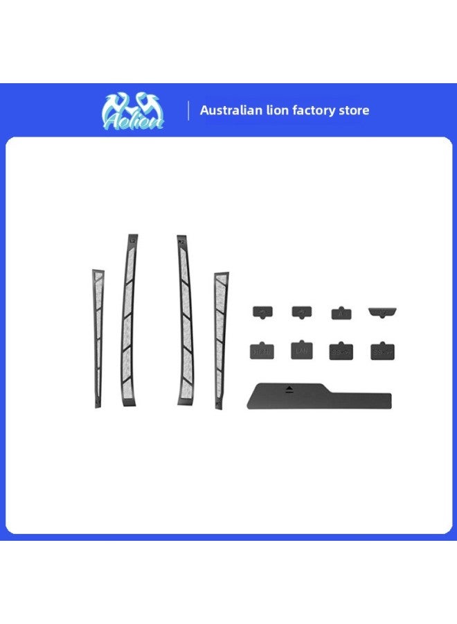 Loquat Suitable For PS5 Slim Host Dust Plug PS5 Pro Version USB HDMI Silicone Dust Plug 9 Piece Set-Product Color:Dust Plug (universal For Ps5/slim/pro) - Image 2