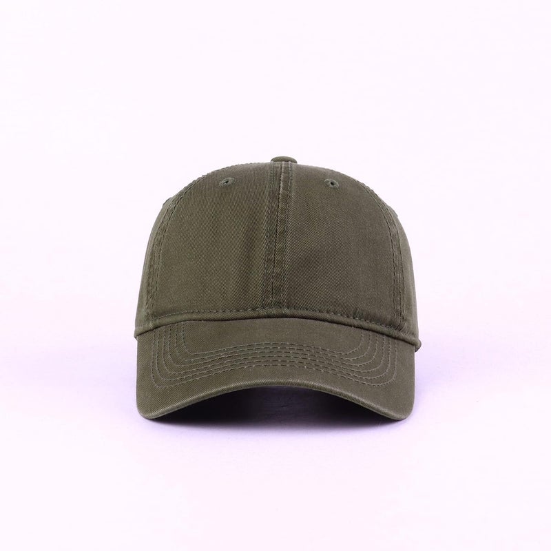LANGZHEN Unisex Baseball Cap 100% Cotton Fits Men Women Washed Denim Adjustable Dad Hat - Image 2