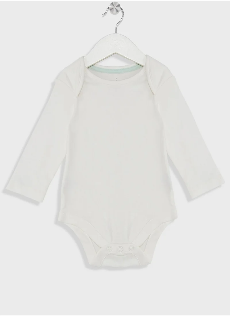 mothercare Infant Floral Print Dungaree & Bodysuit Set