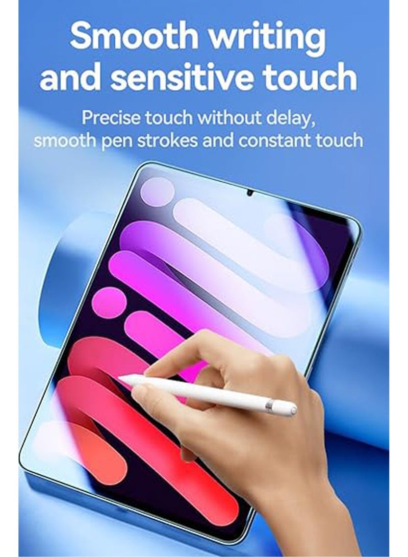 NAFCO For iPad Mini (A17 Pro) - Tempered Glass Screen Protector – High Transparency, Delicate Touch, Anti-Explosion, Smooth Arc Edges, Easy Installation, Screen Protector for iPad Mini (A17 Pro) - Image 3
