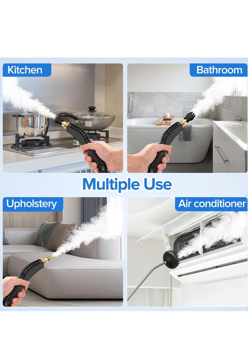 SYOSI - 2500W Steam Cleaner High Temperature Pressurized High Pressure Steamer for Cleaning Portable Handheld Steam Cleaners for Home Use Car Detailing Upholstery Kitchen Bathroom Grout and Tile - Image 1
