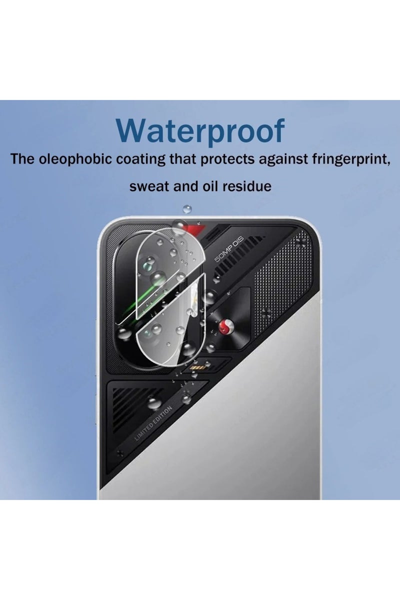 erorex 2 Pieces For Poco F7 5G Tempered glass 1-2Pcs 3D Camera Glass Protector for POCO F7 Back Lens Cover - Image 5