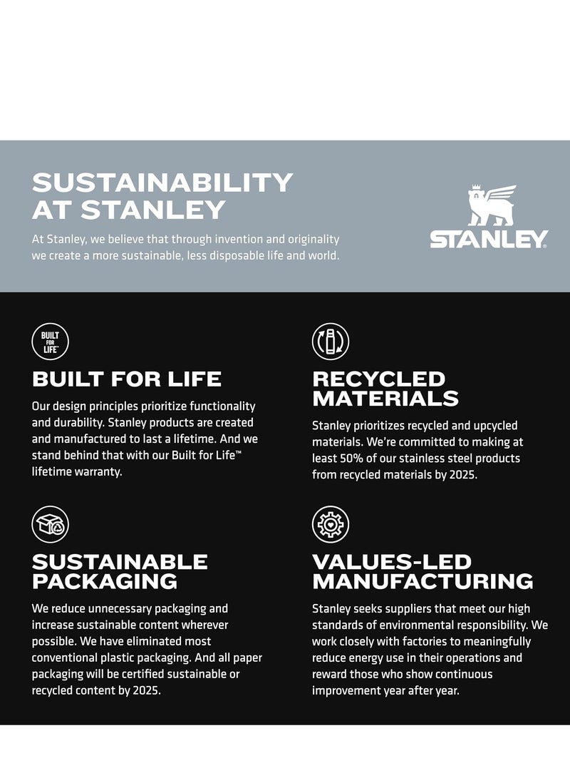 Stanley Quencher H2.0 FlowState Stainless Steel Vacuum Insulated Tumbler with Lid and Straw for Water, Iced Tea or Coffee, Smoothie and More, 40 oz  - Image 5