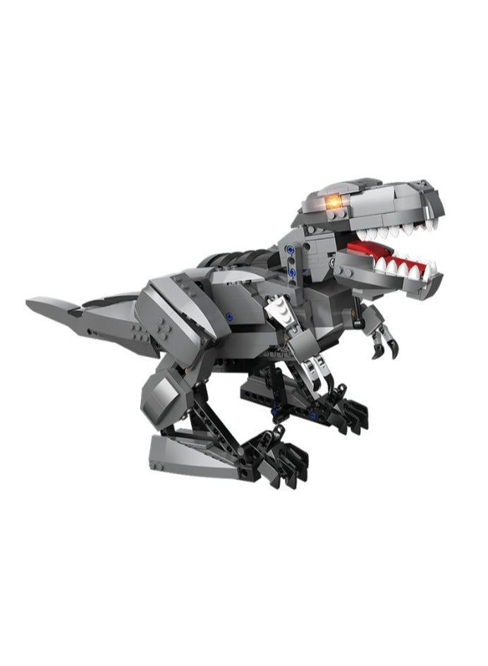 CaDA Remote Control with Programmable APP Toy Building Blocks Set Grey Programming  Tyrannosaurus Rex C59006W 701pcs for +6 Years old - Image 1