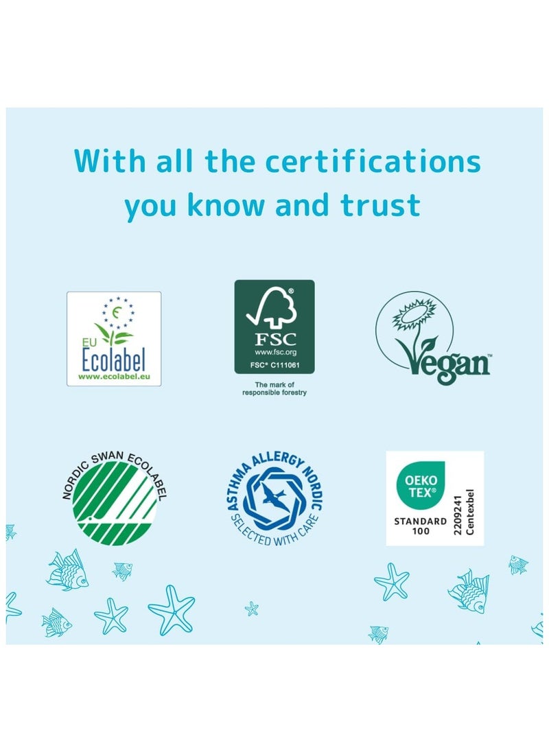 BAMBO NATURE - Premium Swim Nappy Pants | Medium Size (12+ kg) | Disposable & Eco-Labelled | Perfect Swimming Nappies for Water Activities | Swim Nappies for Babies - Image 1
