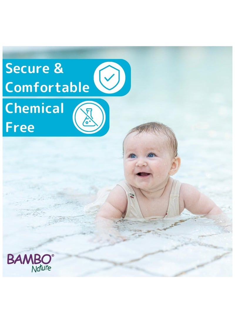 BAMBO NATURE - Premium Swim Nappy Pants | Medium Size (12+ kg) | Disposable & Eco-Labelled | Perfect Swimming Nappies for Water Activities | Swim Nappies for Babies - Image 1