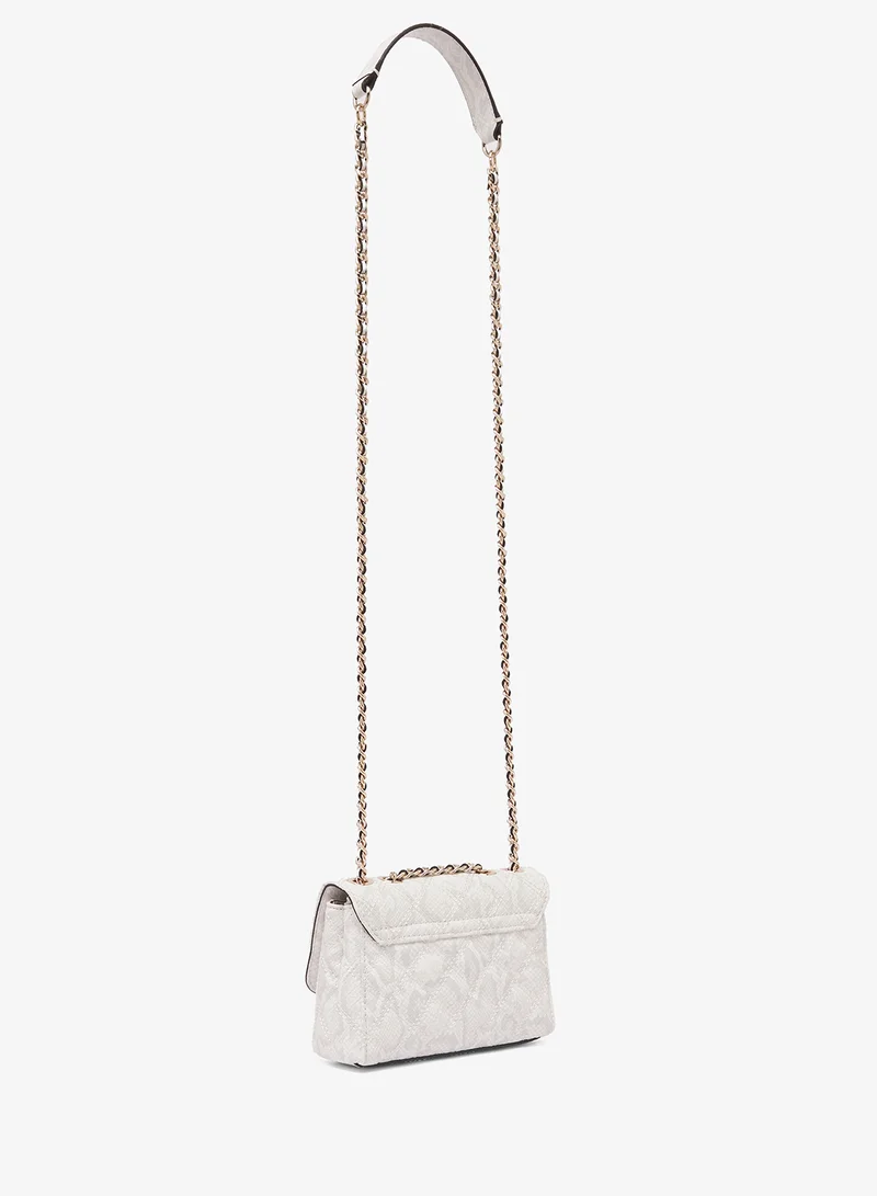 GUESS Giully II Mini Convertible Flap Over Crossbody Bag