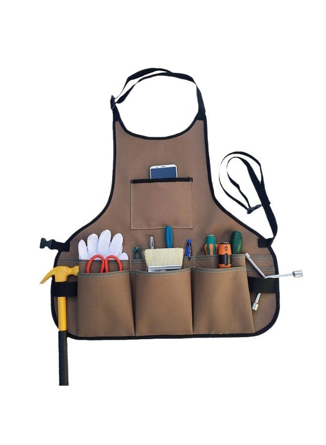 عام مئزر حدائق مقاوم للماء مع جيوب للأداة، مناسب لعمال البستنة والميكانيكيين والفنانين والطهاة وموظفي الوشم والحلاقين والنادلات والبستانيين والمزيد.