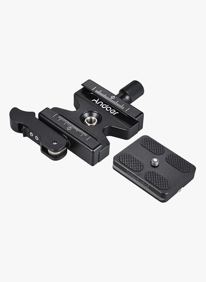 NIBEMINENT Quick Release Adjustable Clamp Matt Black - Image 4