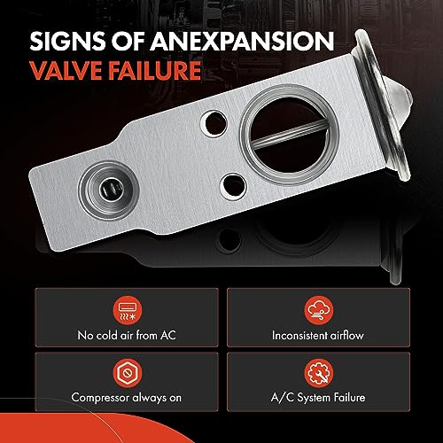 A-Premium A/C Expansion Valve Compatible with Toyota 4Runner, FJ Cruiser, Land Cruiser & Dodge Durango & Chrysler Aspen & Lexus GX470 LX470 & Scion TC - Image 5