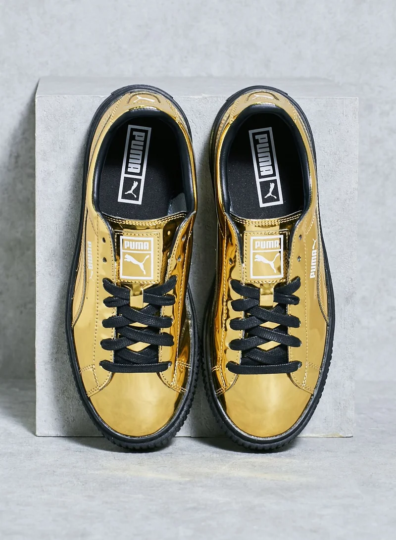 PUMA Basket Creeper Metallic