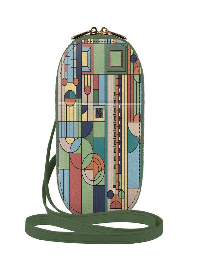 Monarque Crossbody, Signature Artists (Frank Lloyd Wright Sagauro Sunrise) - Image 1