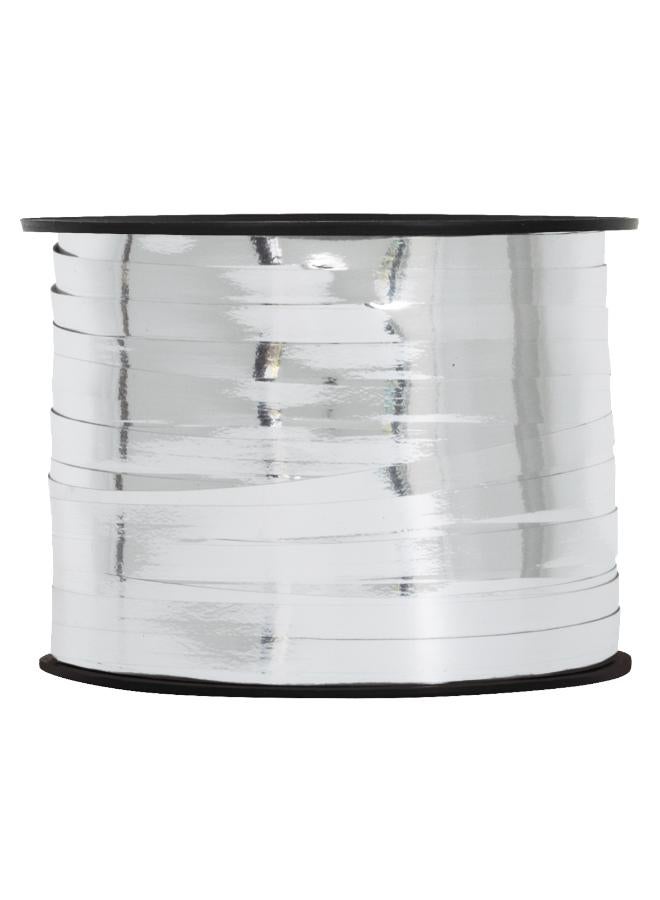 Unique شريط تجعيد معدني فضي - 250 ياردة - Image 2