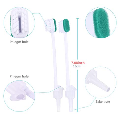 wellgler Oral Care Single Use Suction Swab Toothbrush（20pcs） - Image 2