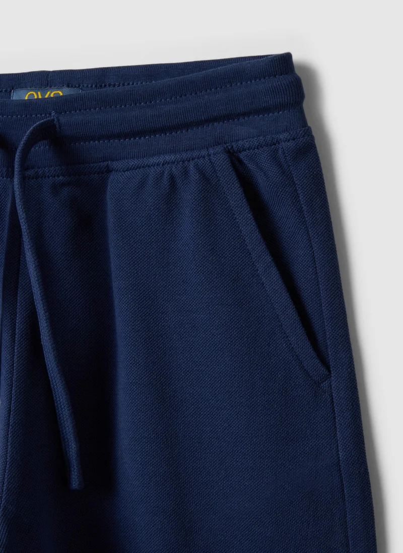 Ovs  OVS Children'S Regular Fit Blue Pure Cotton Shorts for Men | Best Price UAE