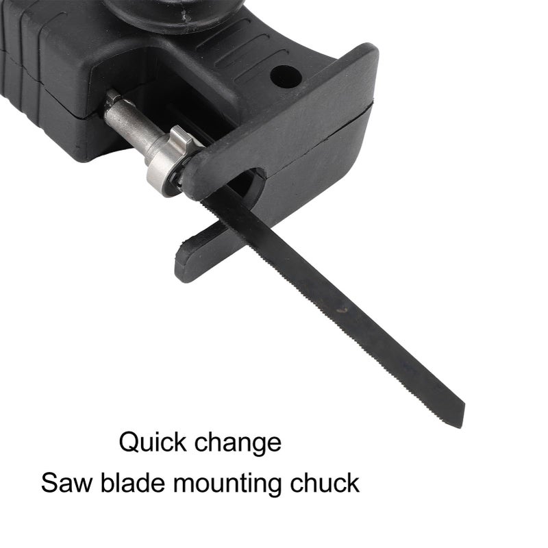 Portable Electric Drill To Jig Saw Attachment Reciprocating Saw For Wood Metal Cutting Power Tool For Scroll Saw DIY Projects - Image 3