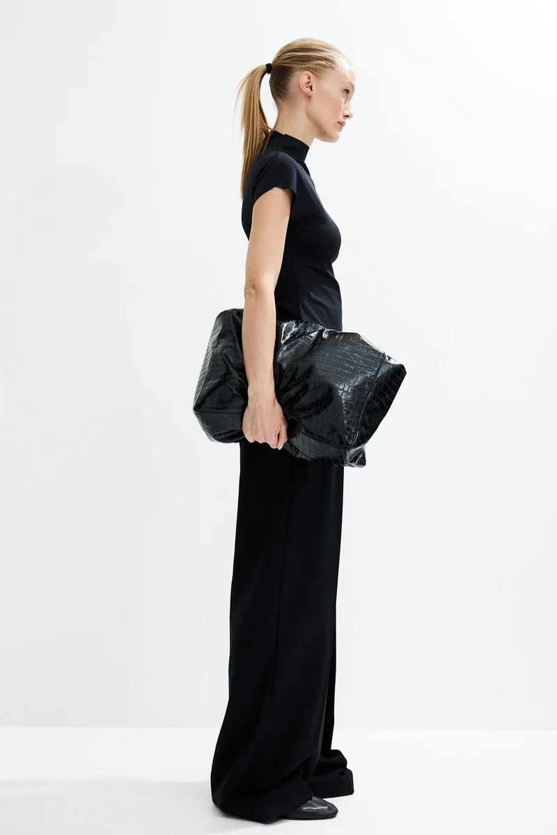 H&M Turtleneck Jersey Top