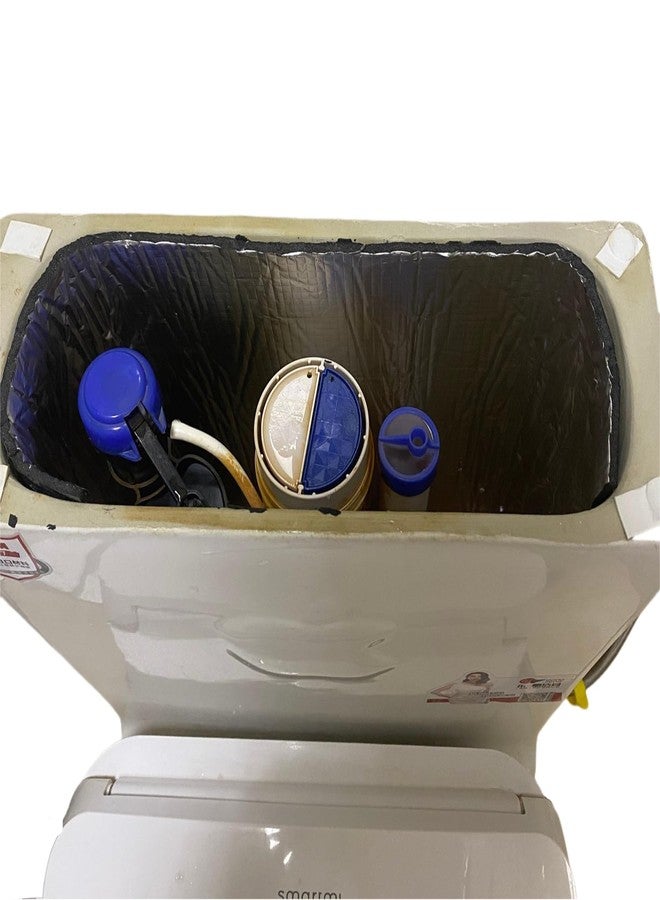 FADUOALI Toilet Tank Liner Toilet Anti Condensation Kit 40 x 16 Inch Toilet Tank Insulation Kit for Stop Condensation Preventing Water Damage to Floors - Image 3