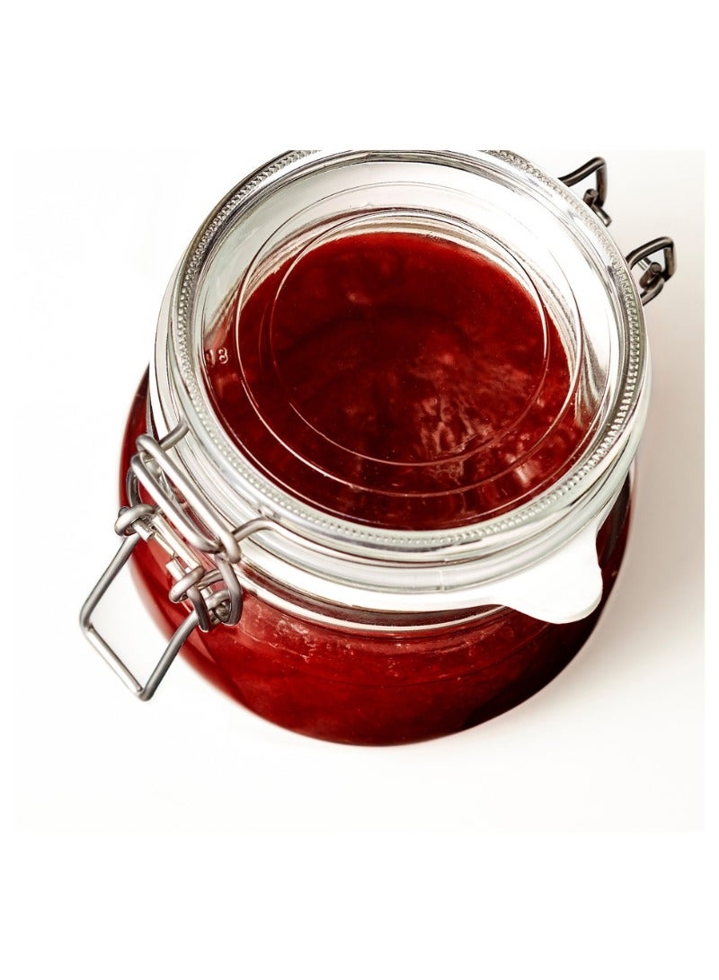 برطمان KORKEN مع غطاء، زجاج شفاف، 1/2 لتر - Image 2