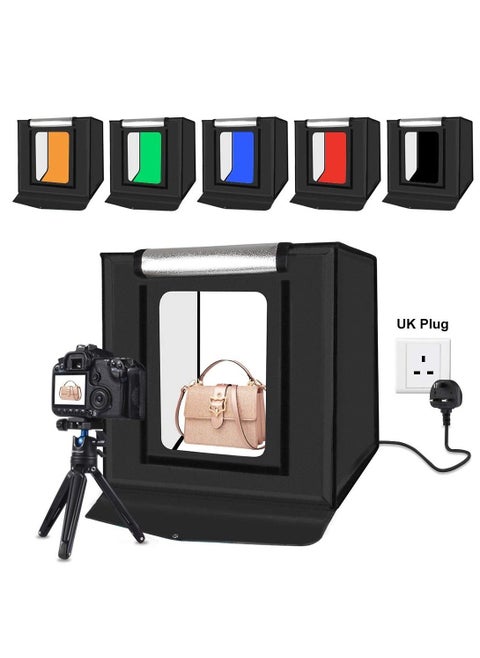 40x40cm 16inch Light Box Soft Box Mini Studio Box Softbox 30W Light Photo Lighting Studio Shooting Tent Box Kit