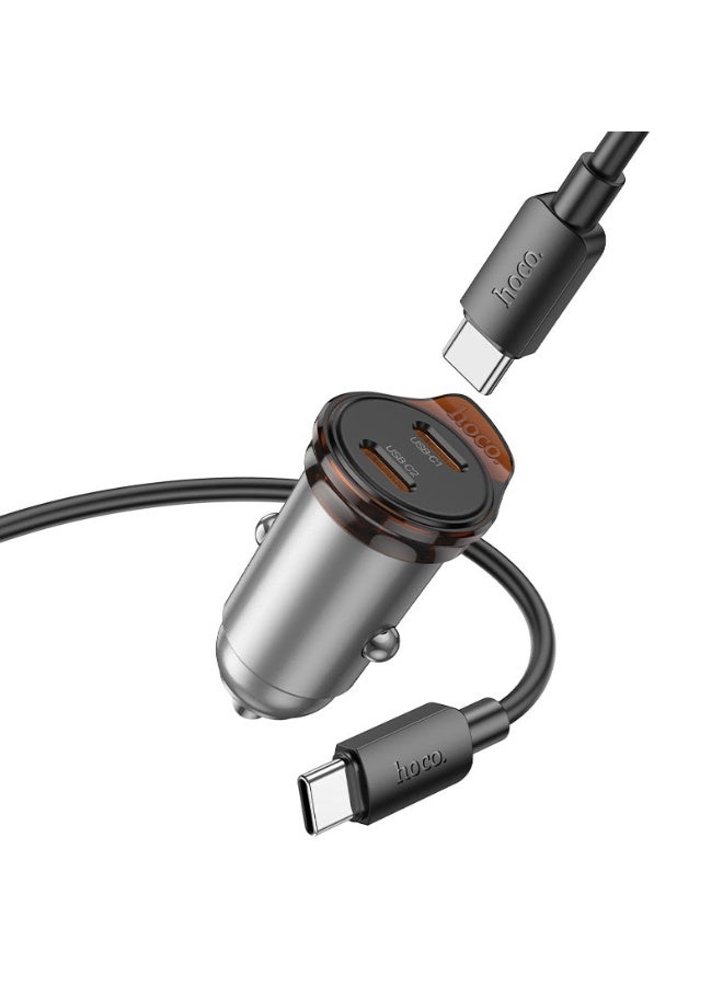 Hoco Car Charger Set 45W High Power - Image 5