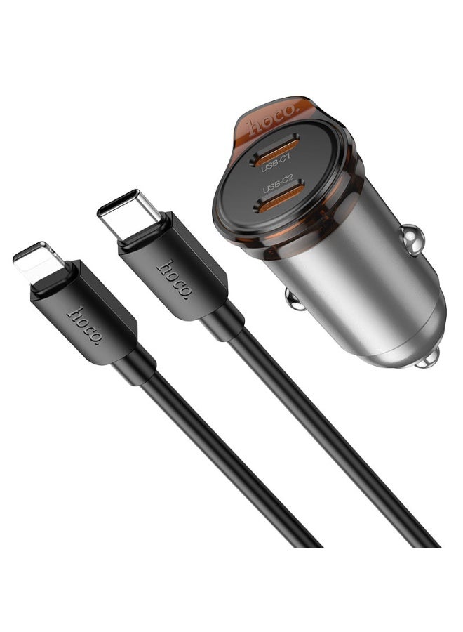 Hoco Car Charger Set 45W High Power - Image 4