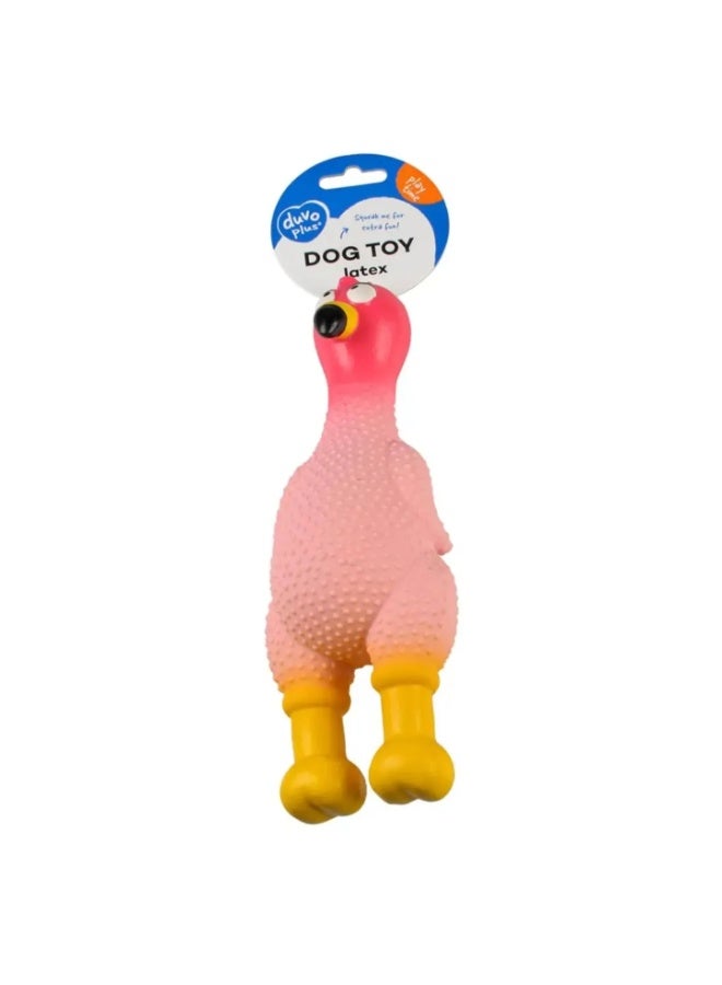 Duvo + Duvo+ Latex Bird Dog Toy With Bumps – 8x23x7cm - Image 2
