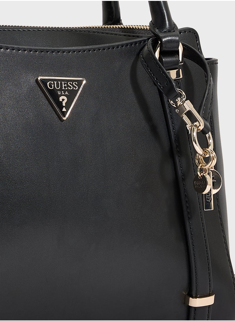 GUESS - Daryna 2 Comp Satchel - Image 1