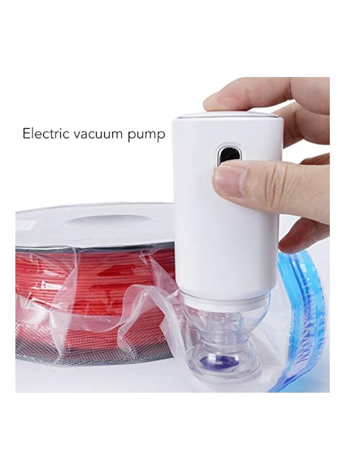 Generic Electric Air Pump, Prtable Electric Pump, Cordless Automatic Vacuum Pump, Rechargeable Battery Powered, Electric Vacuum Compression Pump for Vacuum Storage Bags,Vacuum Travel Bags, Food Vacuum Bags  - Image 4