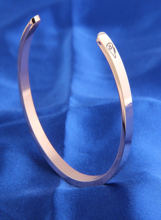 FEELMEM Cheerleader Bracelet Lead Inspire Coach Cuff Bangle Bracelet,Cheer Jewelry(RG) - Image 4
