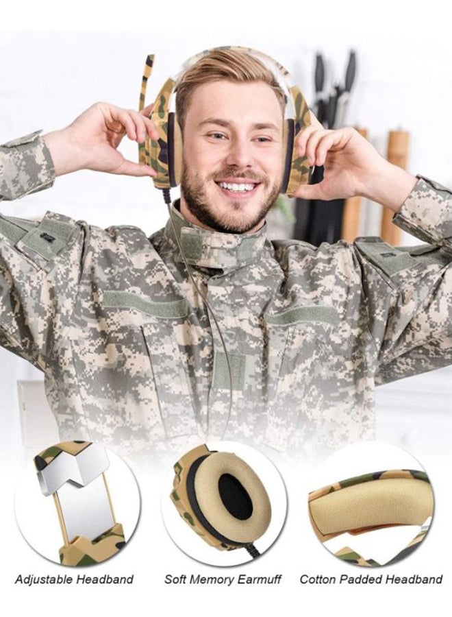 G9600 Wired Gaming Headset With Boom Mic For PlayStation 4 - Image 4