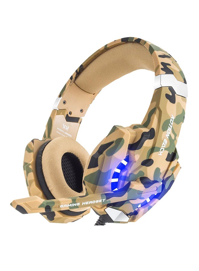 G9600 Wired Gaming Headset With Boom Mic For PlayStation 4 - Image 1