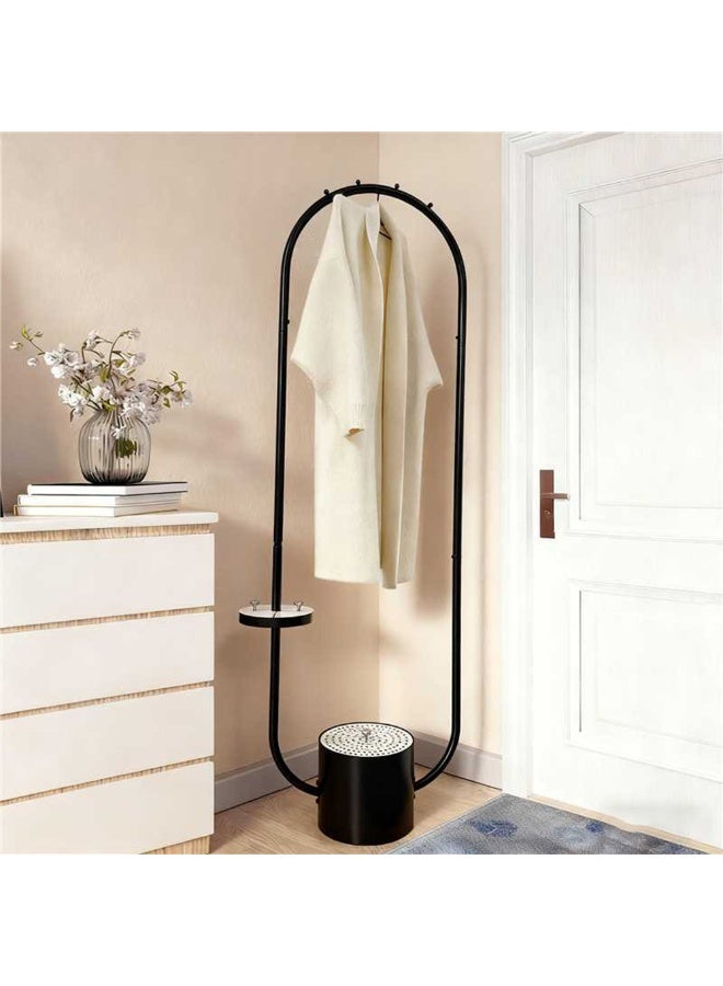 حامل مبخرة الملابس - حامل مبخرة بطول 185 سم مزود بخطافات قماش وفتحات لنشر العطر - تصميم أنيق ومتين للاستخدام المنزلي والمتاجر. - Image 5