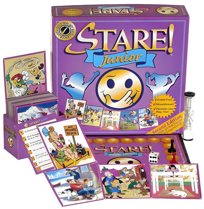 Game Development Group Stare Junior - Kids Have a Blast in This Award-Winning Board Game of Memory & Observation - Family Game Night Fun - Ages 6 & up - Image 2