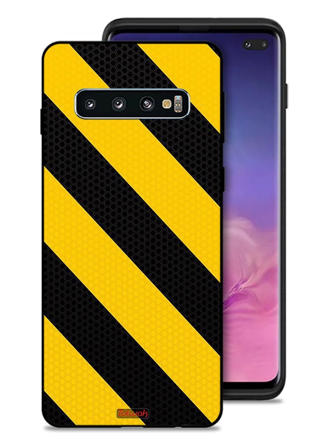 Tolwak Samsung Galaxy S10 Plus Protective Case Cover Dotted Pattern - Image 1