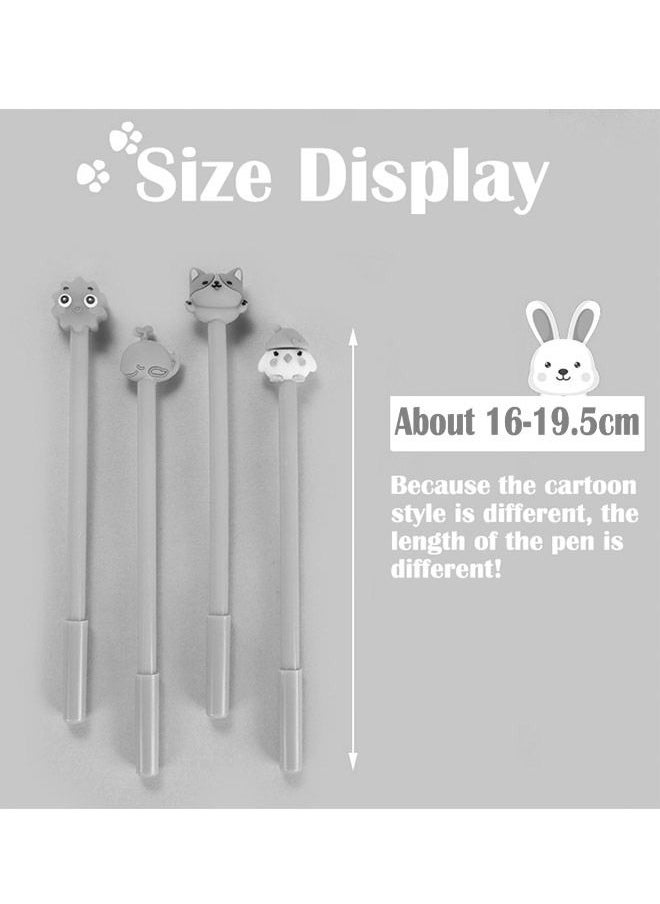 ZCM-HAPPY - 20pcs Cute Cartoon Gel Pen Set 0.5mm Refill Suitable for Children's Birthday Gifts School Prizes Student Gifts - Image 1