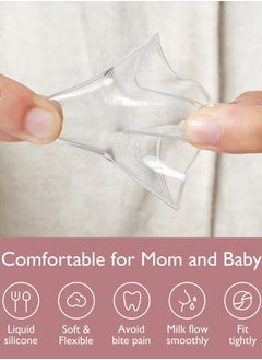 Momcozy Contact Nipple Shields, Ultra-Thin & Super-Soft, Made Without BPA/BPS  - Image 4