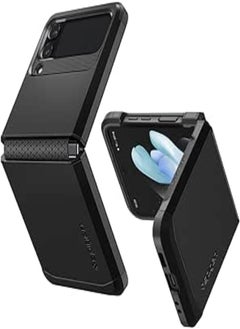Spigen Tough Armor Case [Hinge Protection] Designed for Samsung Z Flip 4 5G (2022) - Black