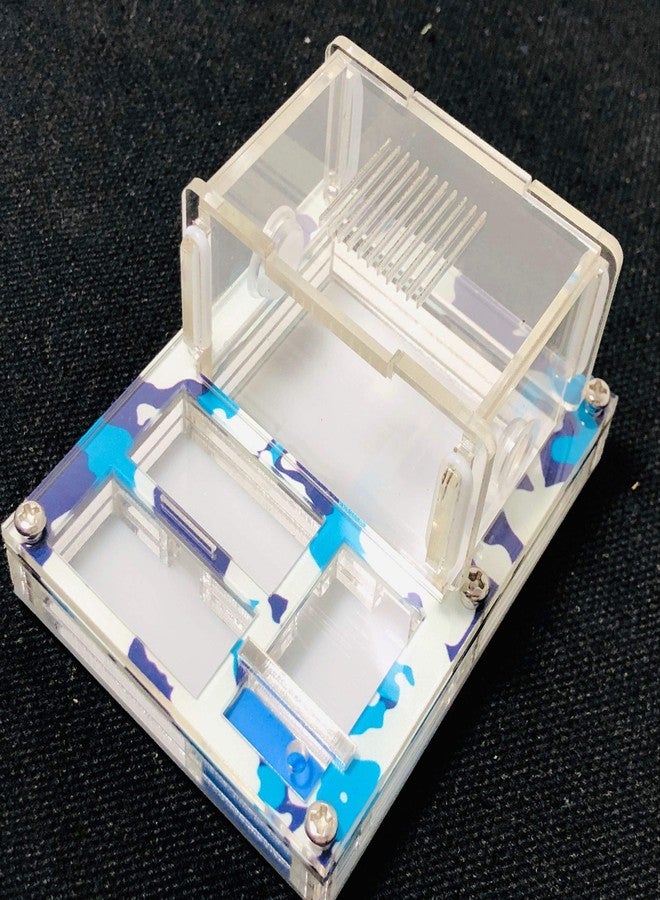 ANT Mini DIY Acrylic Flat Farm Nest with Feeding Area House for Queen Laying Eggs Anthill with Moisturizing Zone (Summer) - Image 2